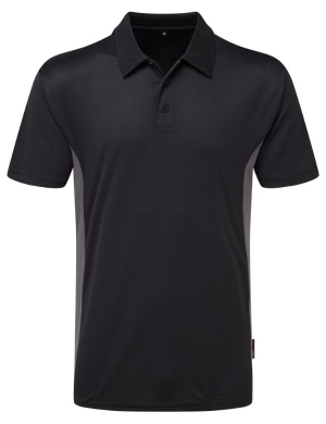 TuffStuff ELITE Polo Shirt 131 - Black/Grey